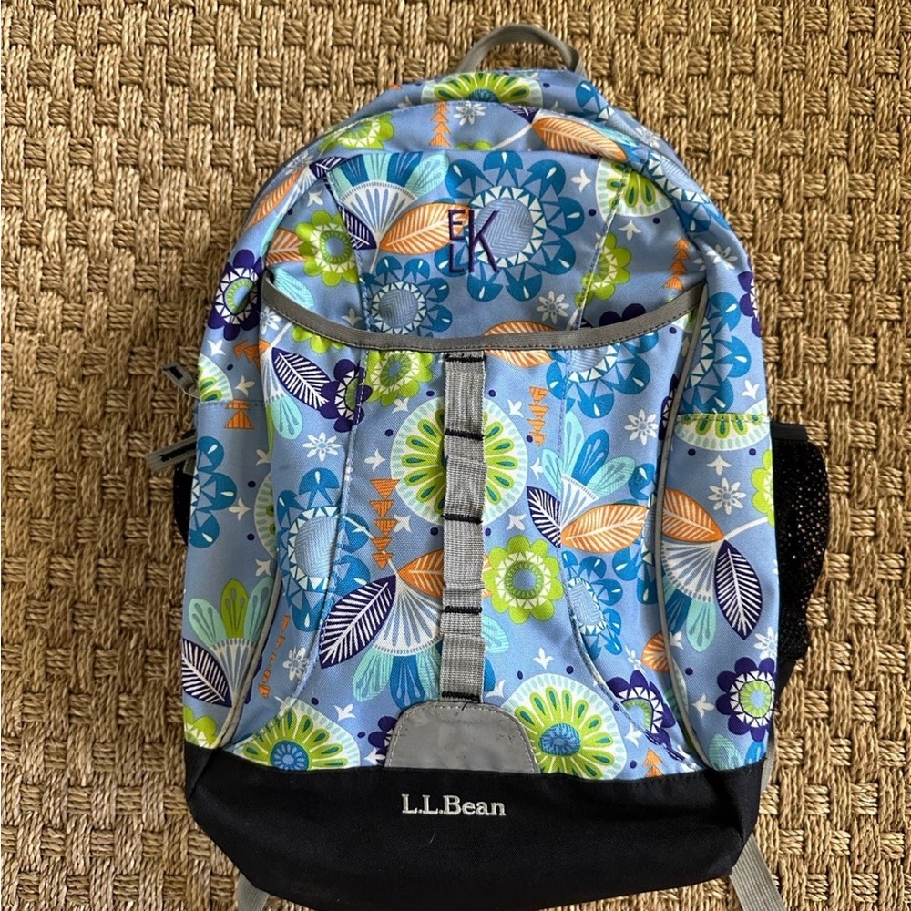 Floral print explorer L.L.Bean backpack